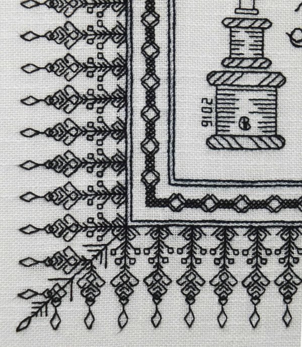 Needlework Poem Embroidery Kit or Pattern