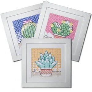 Cactus Blackwork Kits