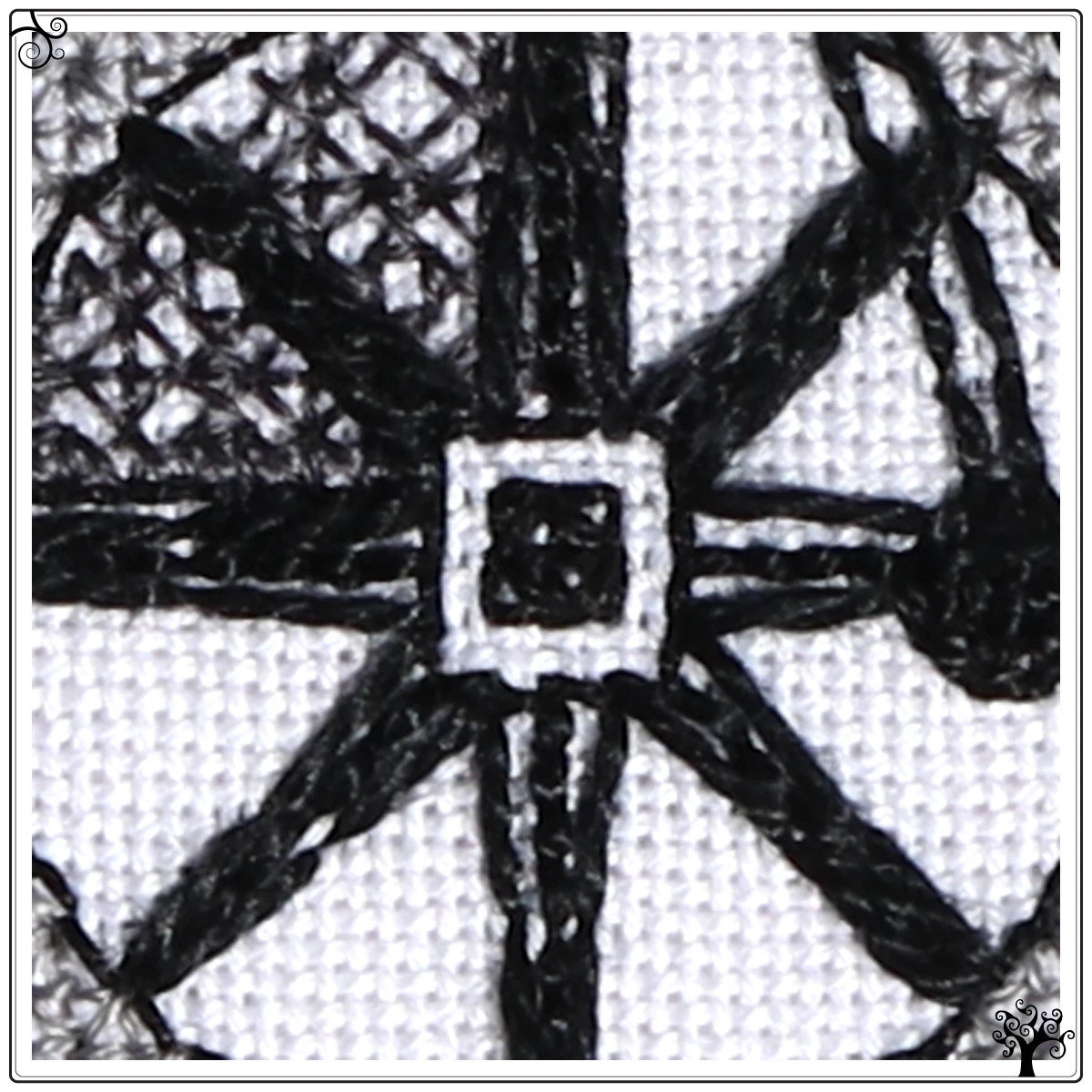 catch-me-who-can locomotive steam engine blackwork kit or pattern