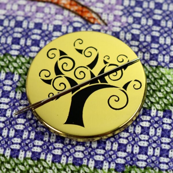 Blackwork Tree Needle Minder