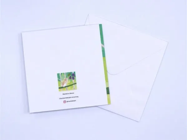 Greetings Card Blackberry Mouse