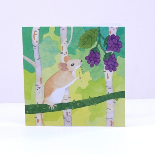 Greetings Card Blackberry Mouse