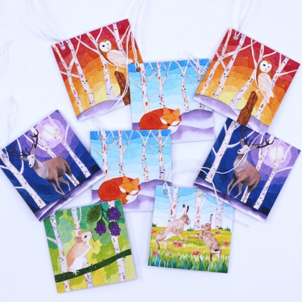 Woodland Animal Gift Tags