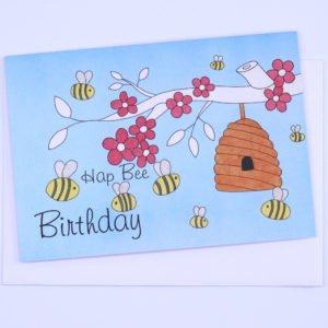 Birthday Card Busy Bee II
