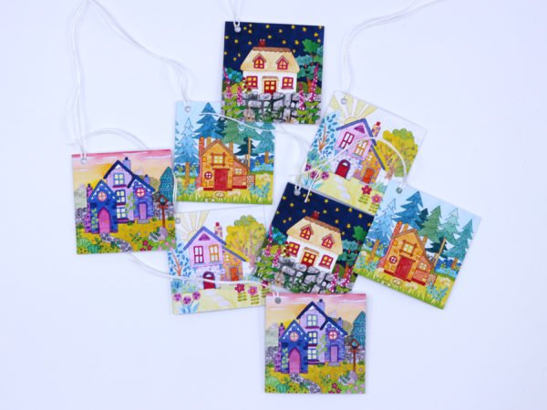 Gift Tags Whimsical Cottages