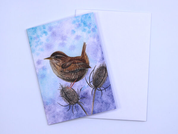 Greetings Card Winter Wren