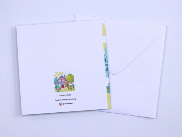 Greetings Card Summer Cottage