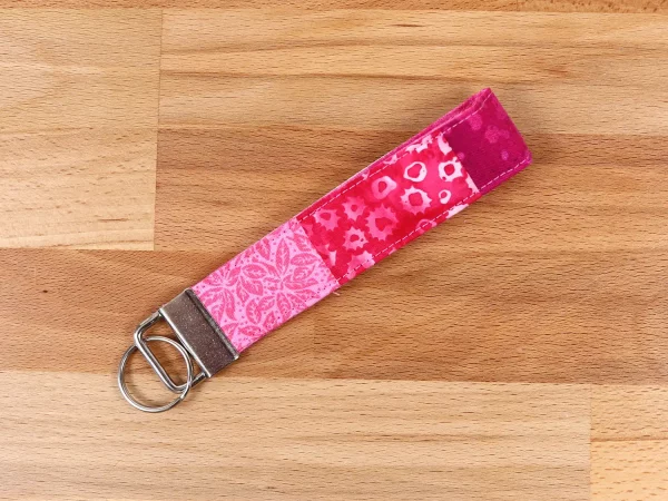 Key Fob Red Pink