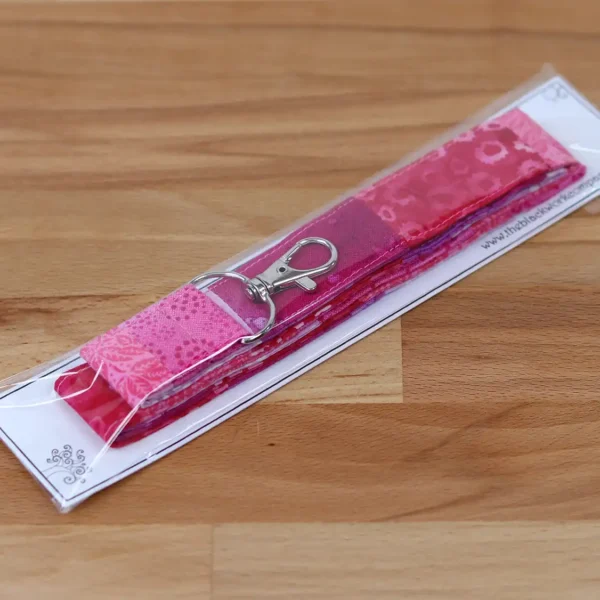Lanyard Patchwork Red Pink