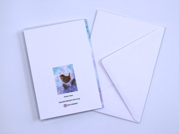Greetings Card Winter Wren