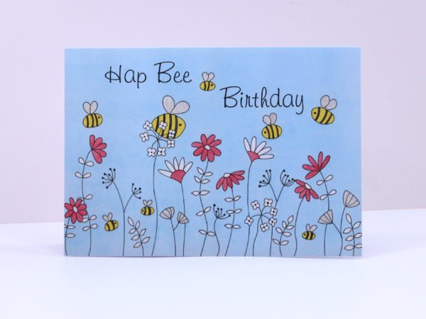 Birthday Card Busy Bee I