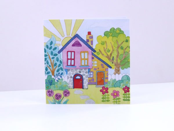 Greetings Card Summer Cottage