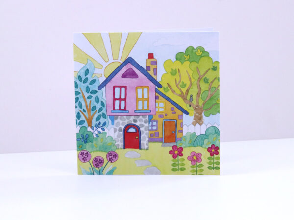 Greetings Card Summer Cottage