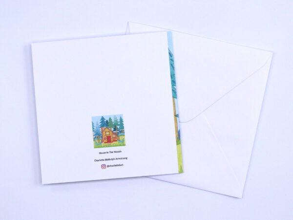 Greetings Card House In The Woods