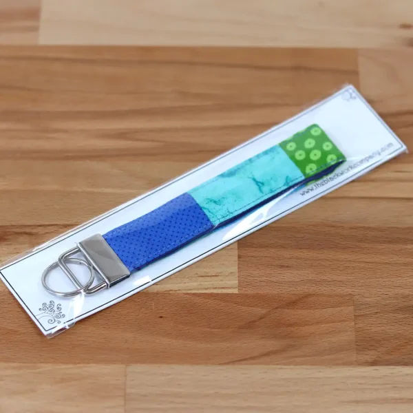 Key Fob Blue Green