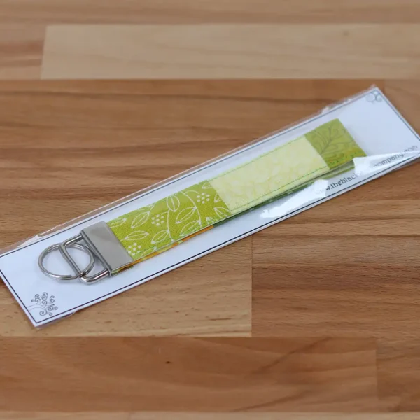 Key Fob Yellow Green