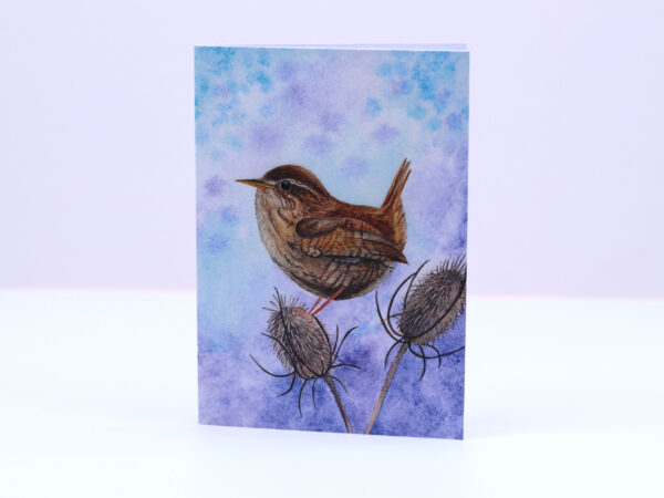 Greetings Card Winter Wren