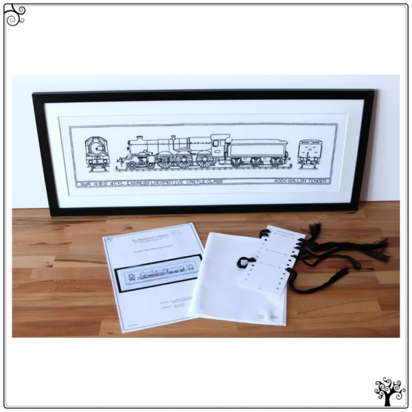 castle class blackwork kit or pattern