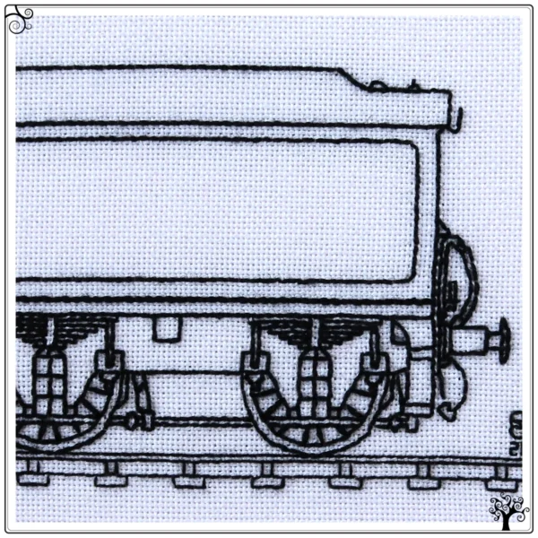 castle class blackwork kit or pattern