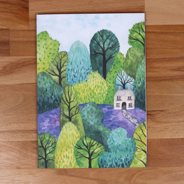 Greetings Card House In The Woods 002
