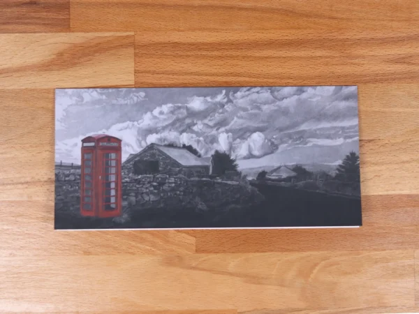 Greetings Card Rundle Stone Phonebox