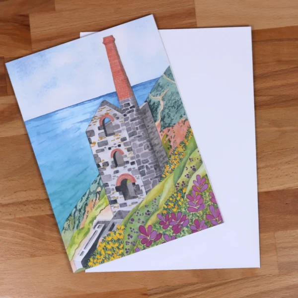 Greetings Card Wheal Coates