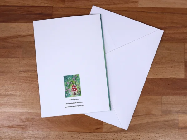 Greetings Card Mushroom House