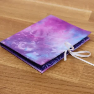 Needle Case Purple Tie Dye
