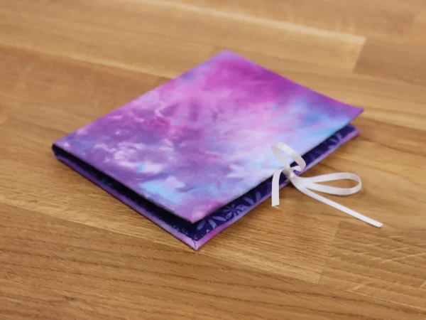 Needle Case Purple Tie Dye