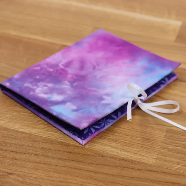 Needle Case Purple Tie Dye