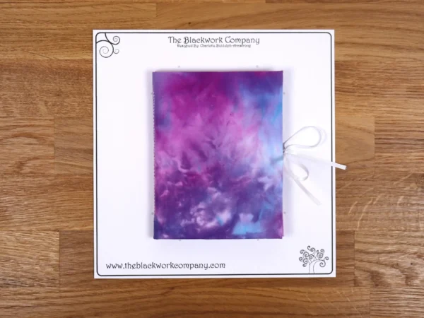 Needle Case Purple Tie Dye