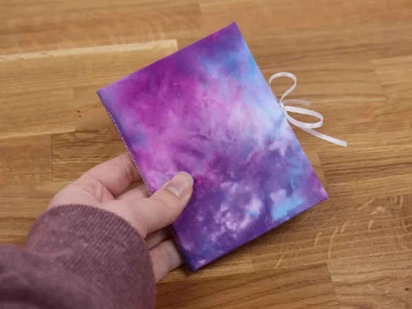 Needle Case Purple Tie Dye