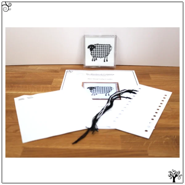 curly sheep coaster kit