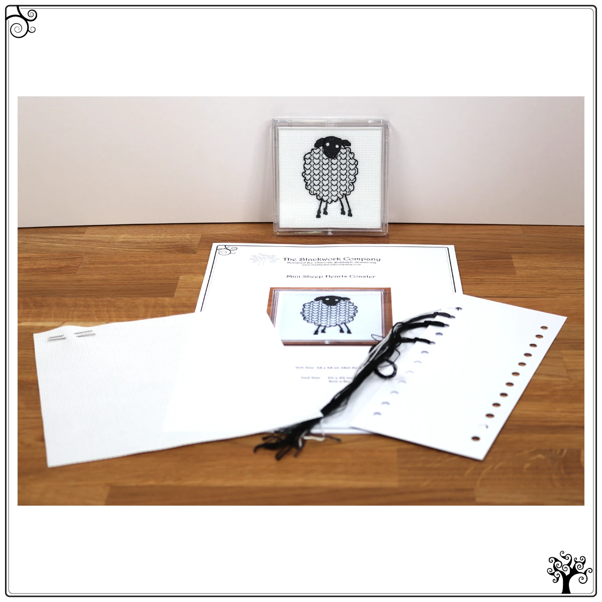 coaster sheep hearts kit
