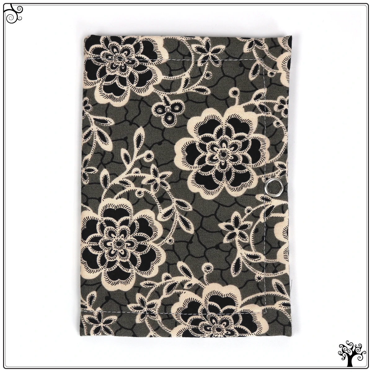 thread keeper black and white flowers 2