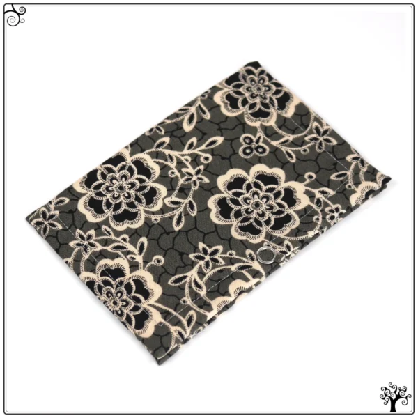 Thread Keeper Black and White Flowers 2 ORT Catcher