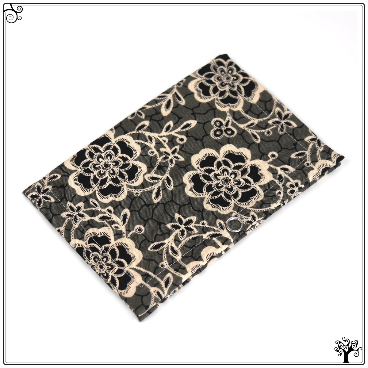 thread keeper black and white flowers 2