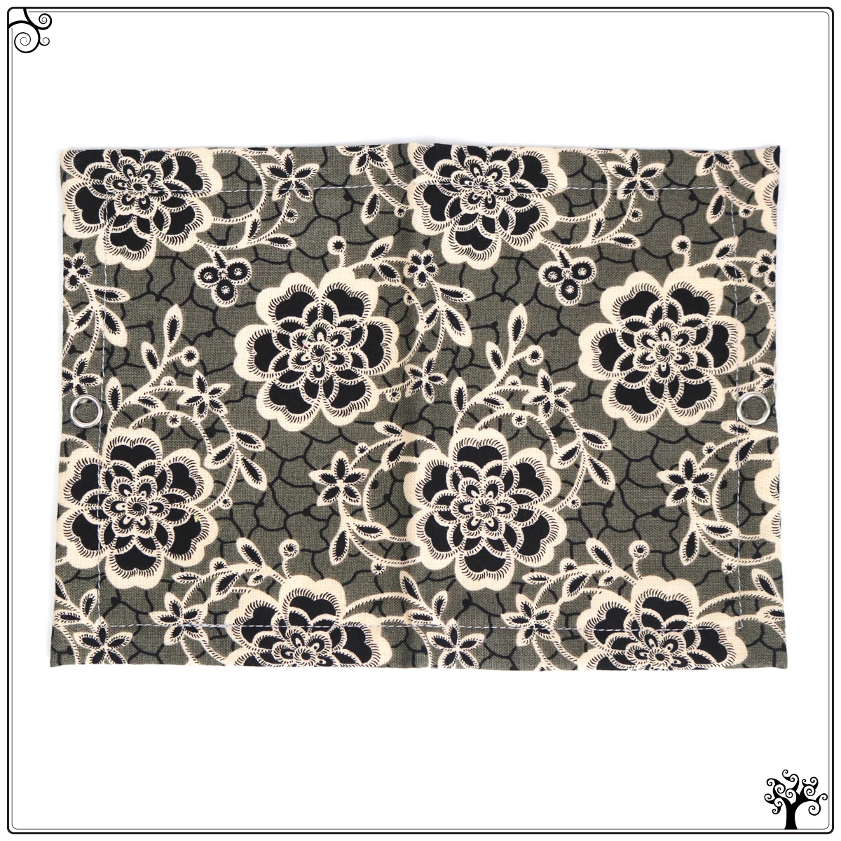 thread keeper black and white flowers 2