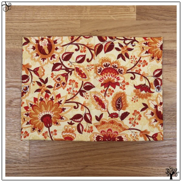 thread keeper orange paisley