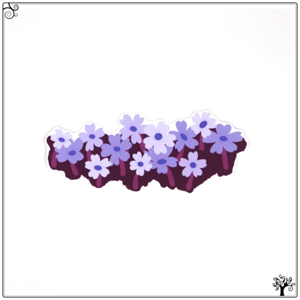 sticker pack butterflies and blossoms - vinyl